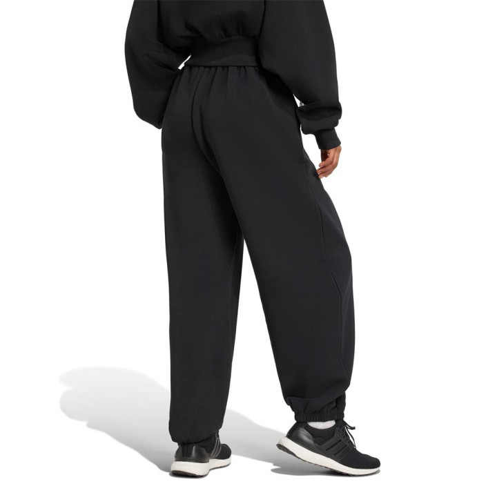 ADIDAS Pantaloni Con Polsino Soft Lux Nero Donna