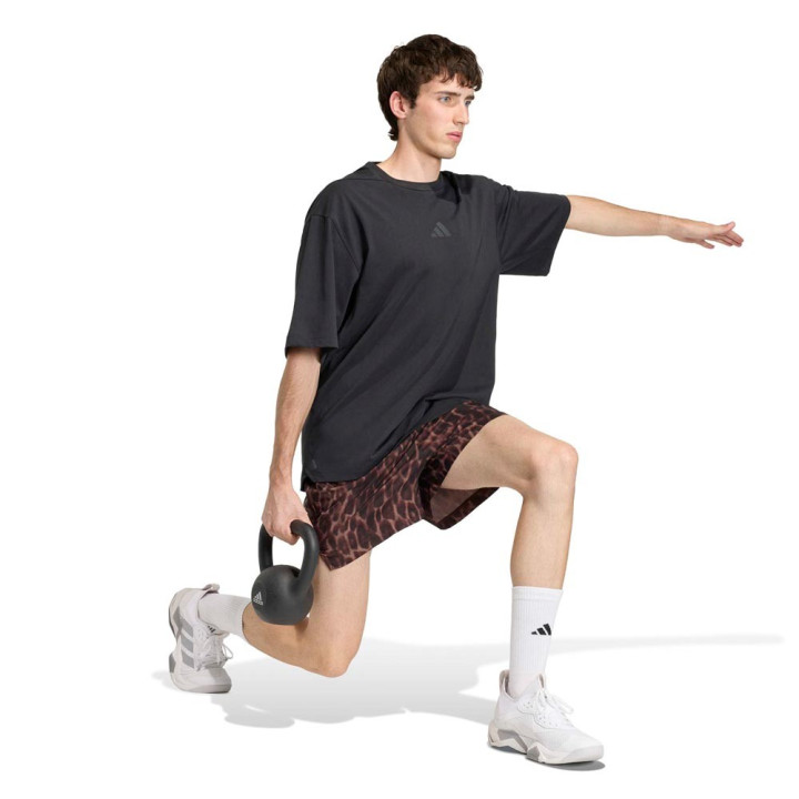 ADIDAS Shorts Sportivi Optime Moro Uomo