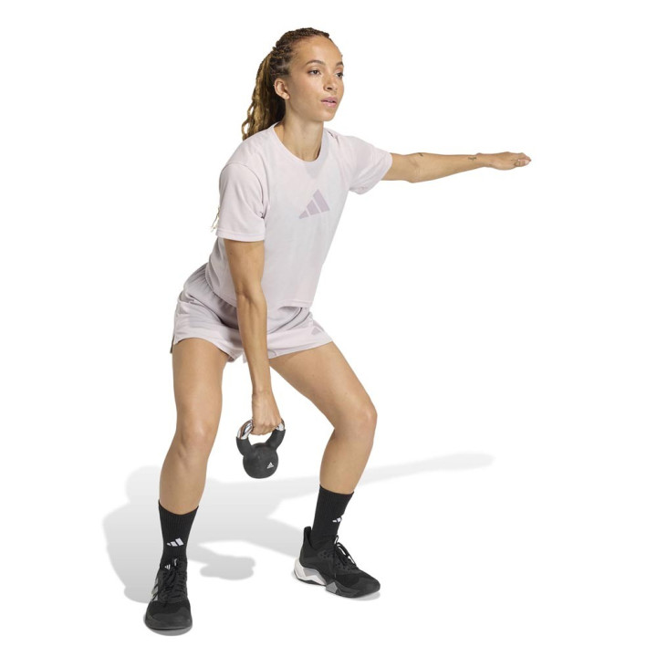 ADIDAS Shorts Sportivi Train Rosa Donna