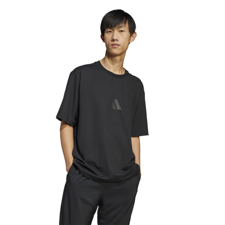 ADIDAS Maglietta Palestra Logo Z.N.E Nero Uomo