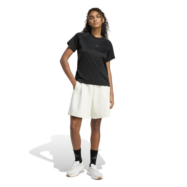 ADIDAS Maglietta Palestra Soft Lux Nero Donna