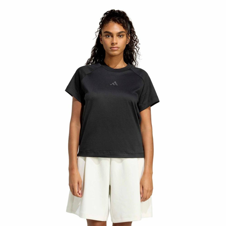 ADIDAS Maglietta Palestra Soft Lux Nero Donna