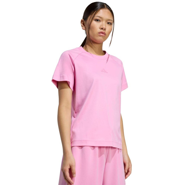 ADIDAS Maglietta Palestra Soft Lux Rosa Donna