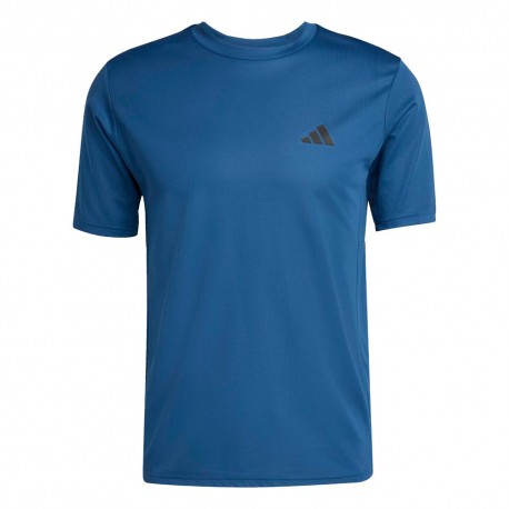 ADIDAS Maglietta Palestra Traiin Tech Essential Blu Uomo
