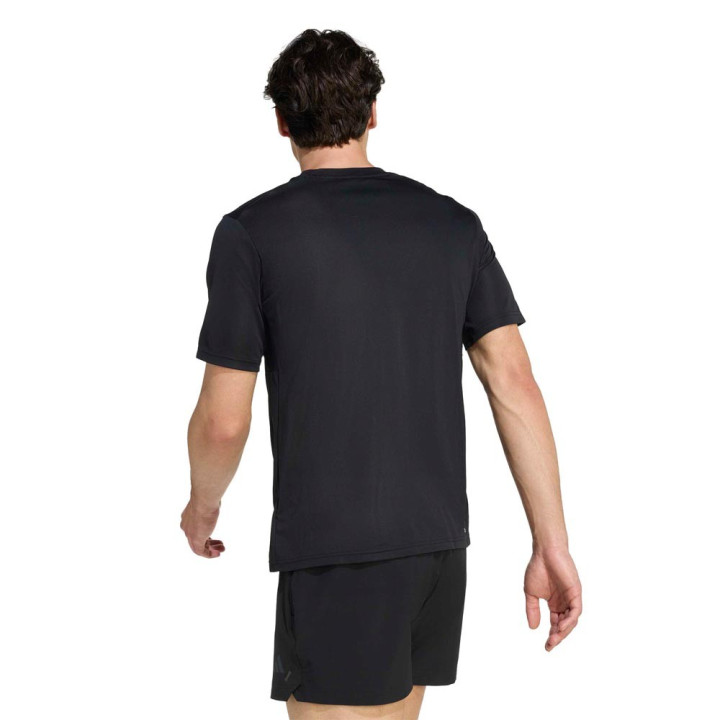 ADIDAS Maglietta Palestra Train Nero Uomo