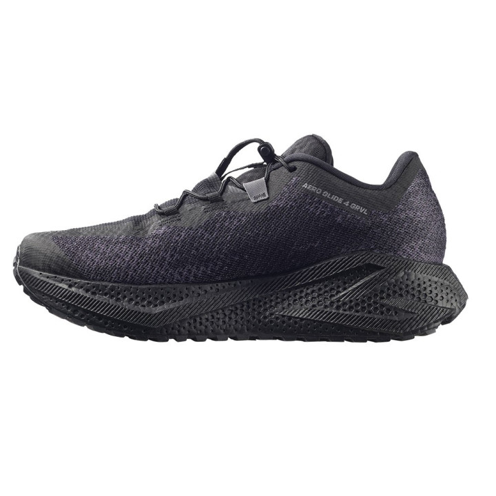 Salomon Aero Glide 4 Grvl Nero Asphalt - Scarpe Trail Running Uomo