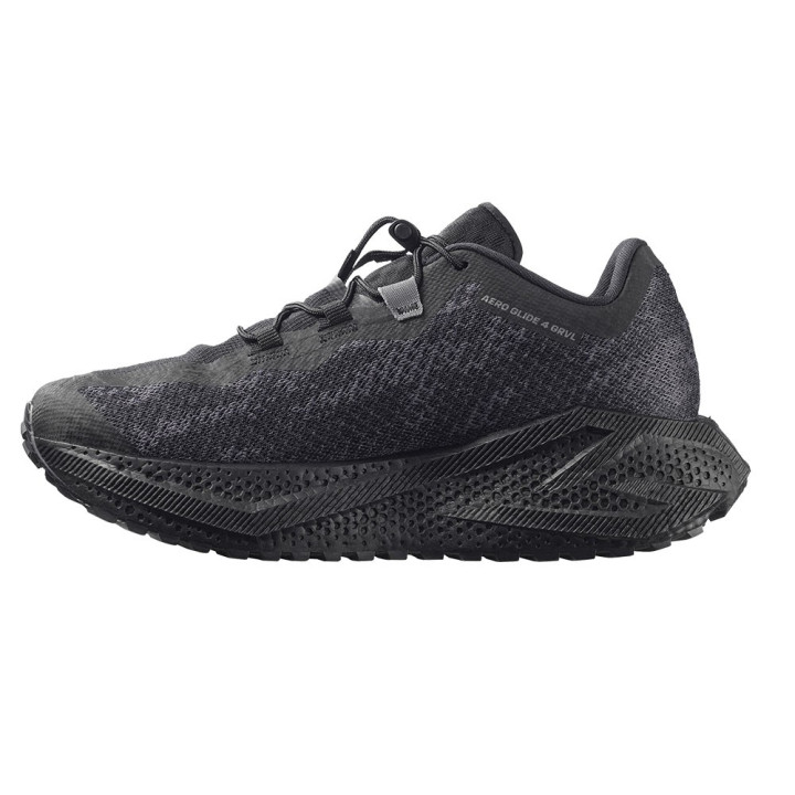 Salomon Aero Glide 4 Grvl Nero Asphalt - Scarpe Trail Running Donna