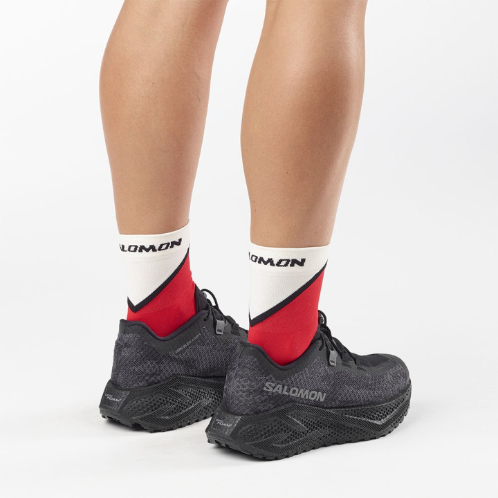 Salomon Aero Glide 4 Grvl Nero Asphalt - Scarpe Trail Running Donna