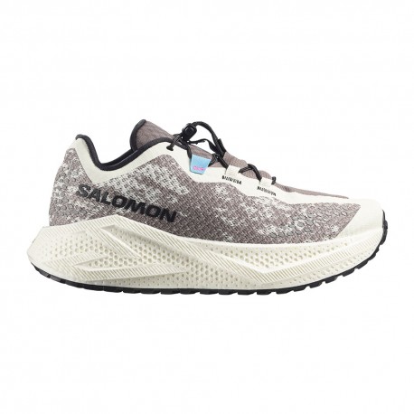 Salomon Aero Glide 4 Grvl Vanilla Ice Nero Iron - Scarpe Trail Running Donna
