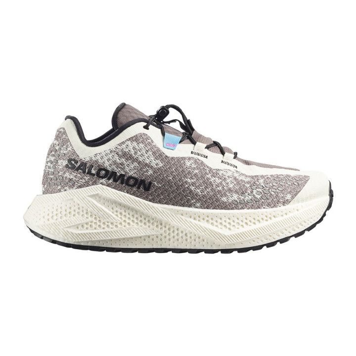 Salomon Aero Glide 4 Grvl Vanilla Ice Nero Iron - Scarpe Trail Running Donna