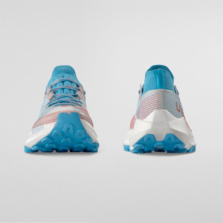 La Sportiva Prodigio Pro Bianco Malibu Blue - Scarpe Trail Running Donna