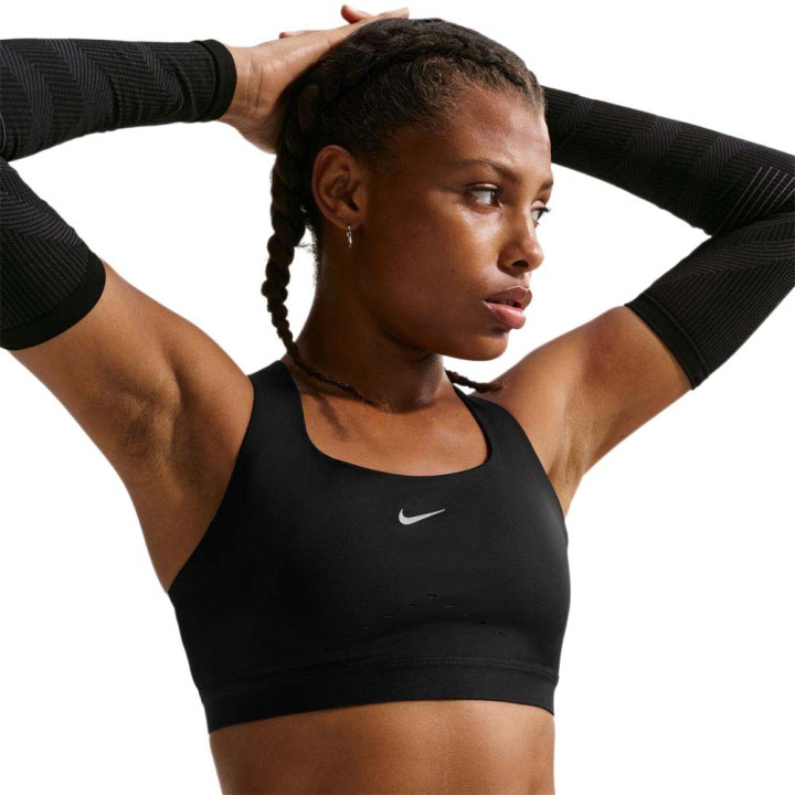 Nike Swift Reggiseno Sportivo Swift High Support Nero Donna