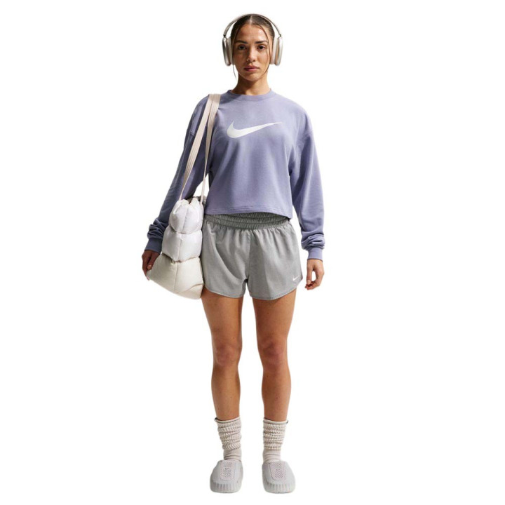 Nike Pro Felpa Palestra Girocollo Pro Lilla Donna