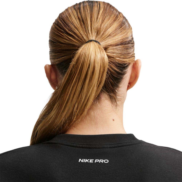 Nike Pro Felpa Palestra Girocollo Pro Nero Donna