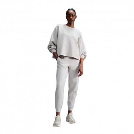 Nike 24.7 Impossiblysoft Pantaloni Con Polsino Bianco Donna