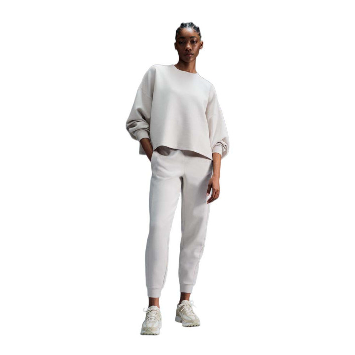 Nike 24.7 Impossiblysoft Pantaloni Con Polsino Bianco Donna