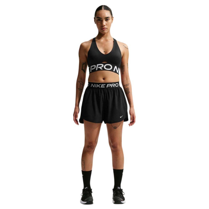 Nike Pro Shorts Sportivi Nero Donna