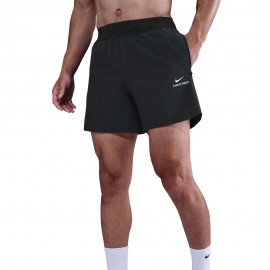 Pro Training Shorts Sportivi nero logo bianco