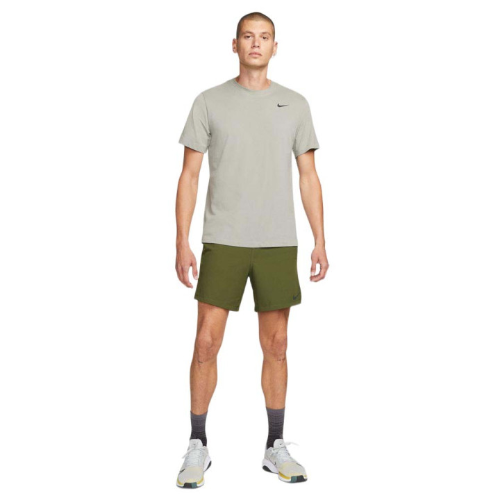 Nike Dri-Fit Maglietta Palestra Logo Piccolo Train Dri Fit Verde Uomo