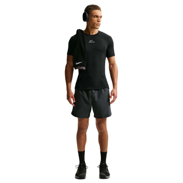 Nike Pro Training Maglietta Palestra Comp Nero Uomo