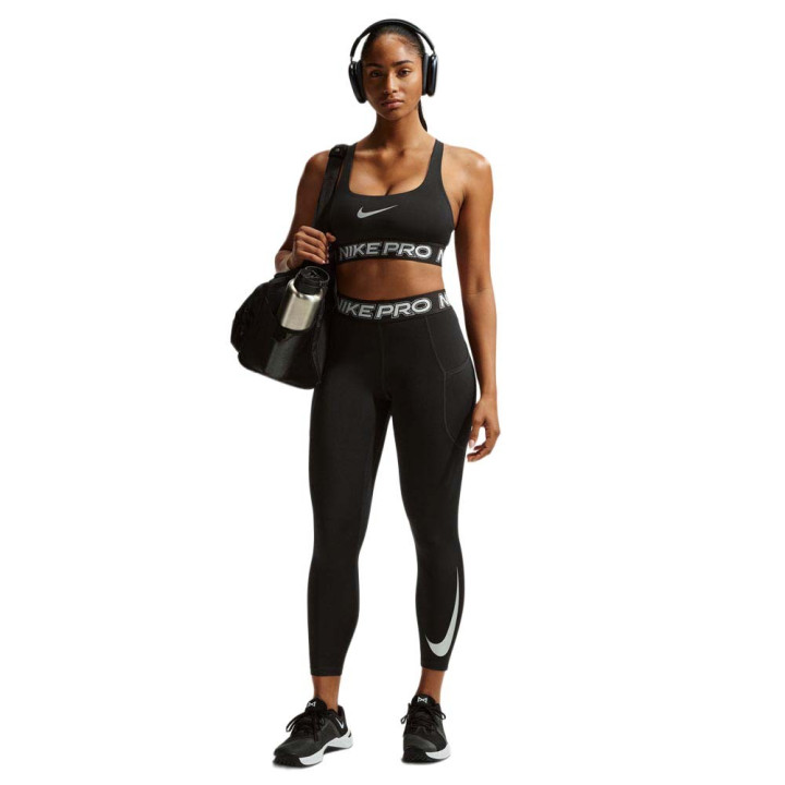 Nike Pro Leggings Palestra Tight Nero Donna