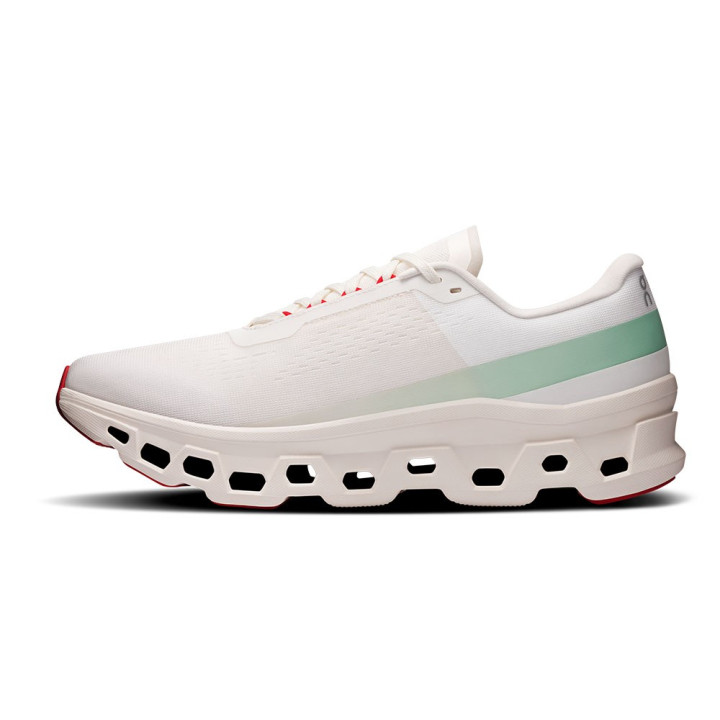 On Cloudmonster 1 Grigio Argento Verde - Sneakers Uomo