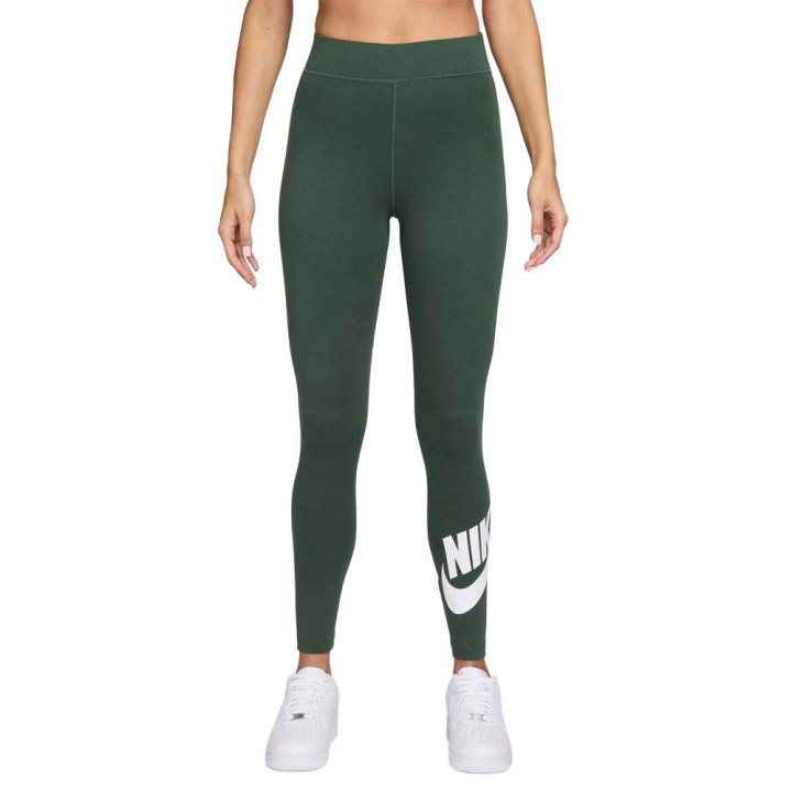 Nike Sportswear Classics Leggings Logo Verde Donna