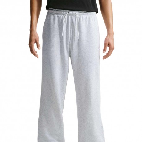 Nike Club Pantaloni Open Grigio Uomo