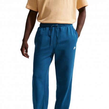 Nike Club Pantaloni Open Blu Uomo