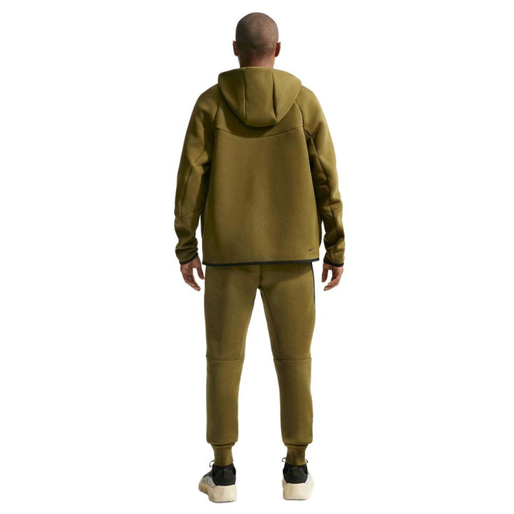 Nike Tech Pantaloni Con Polsino Verde Uomo