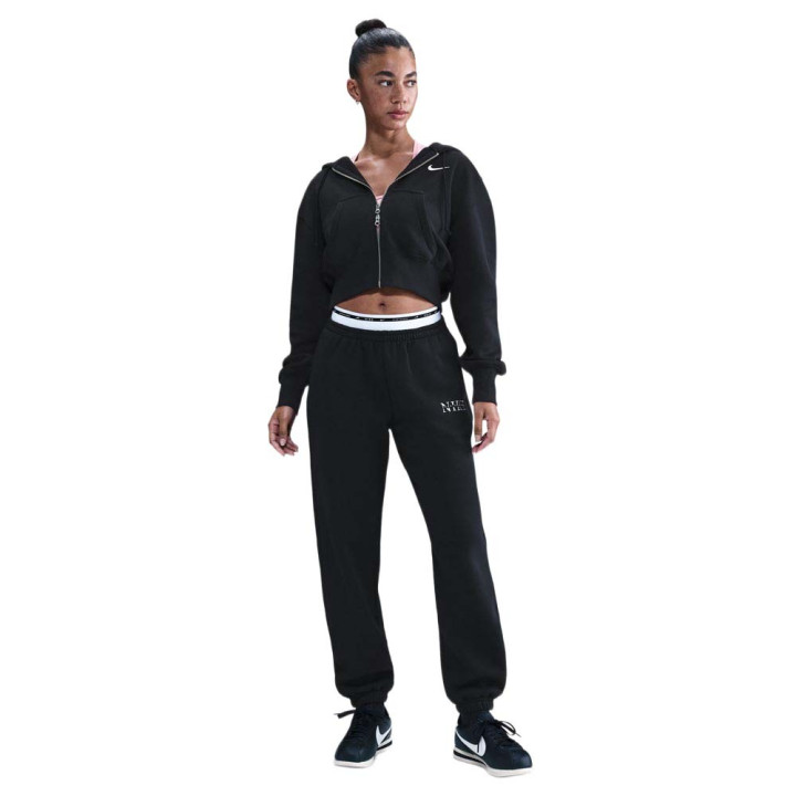 Nike Sportswear Phoenix Felpa Con Cerniera Nero Donna