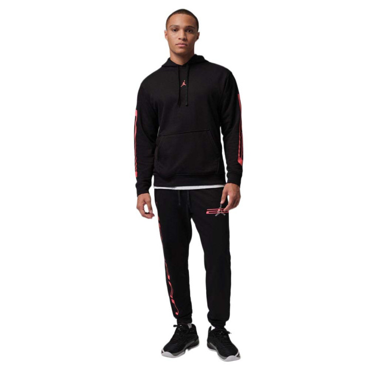 Nike Jordan Sport Crossover Felpa Con Cappuccio Nero Uomo