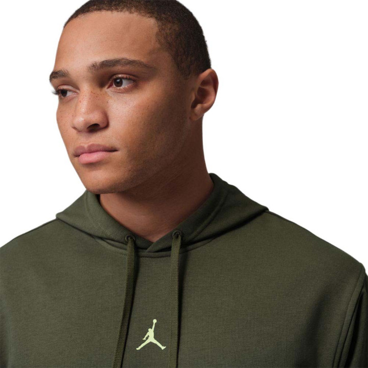 Nike Jordan Sport Crossover Felpa Con Cappuccio Verde Uomo