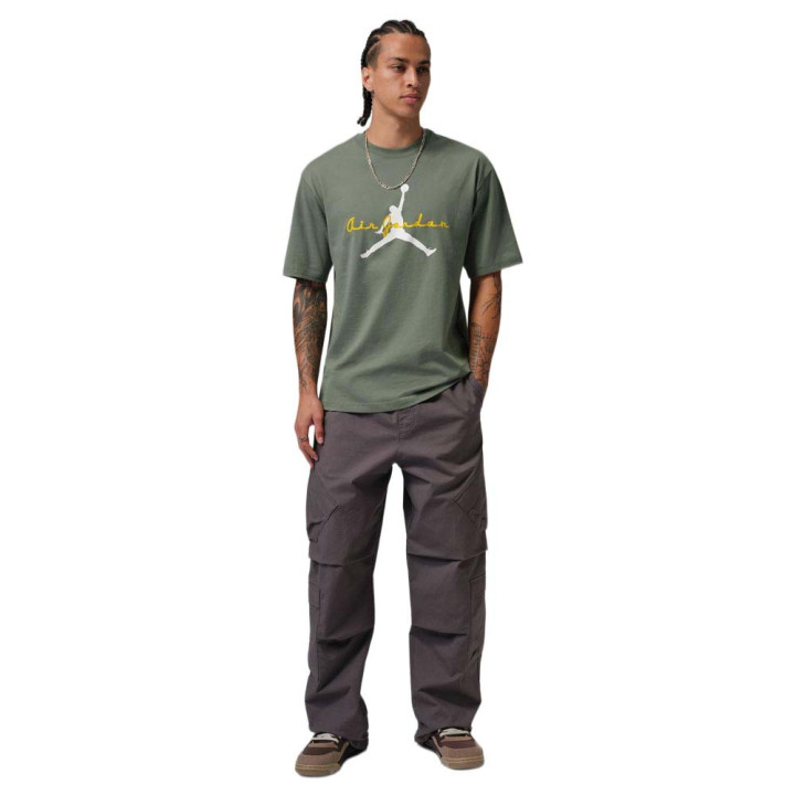 Nike Jordan Brooklyn T-Shirt Verde Uomo