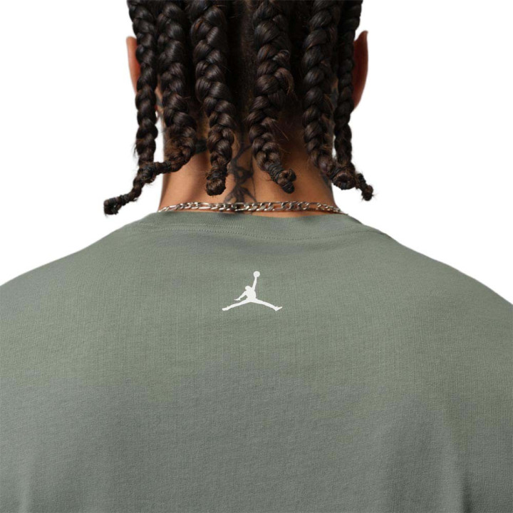 Nike Jordan Brooklyn T-Shirt Verde Uomo