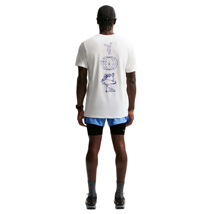 Nike Acg T-Shirt Dri Fit Bianco  Uomo