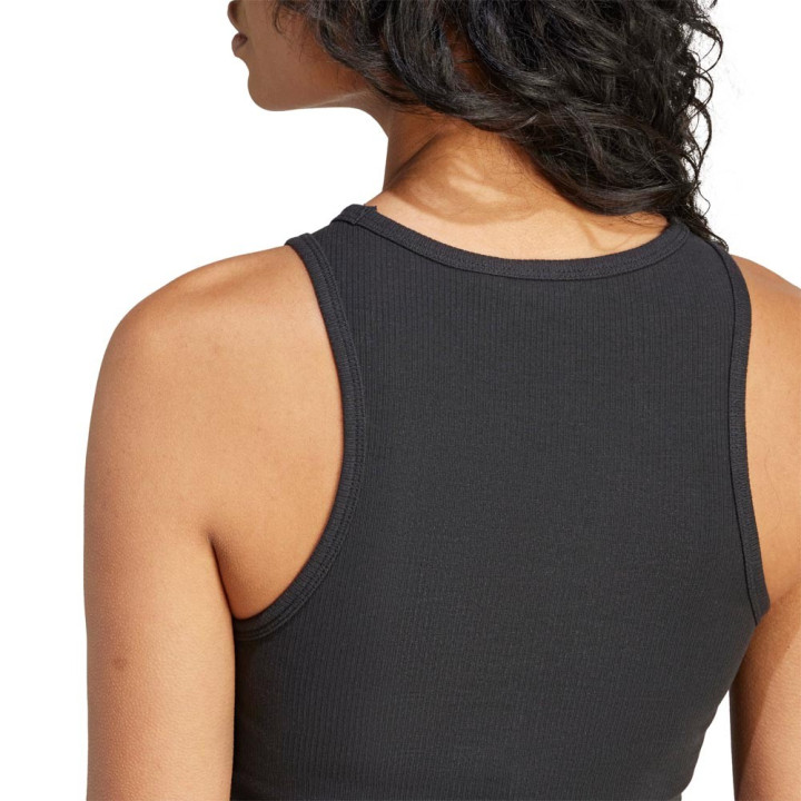 ADIDAS Originals Essentials Top Trefoil Nero Donna