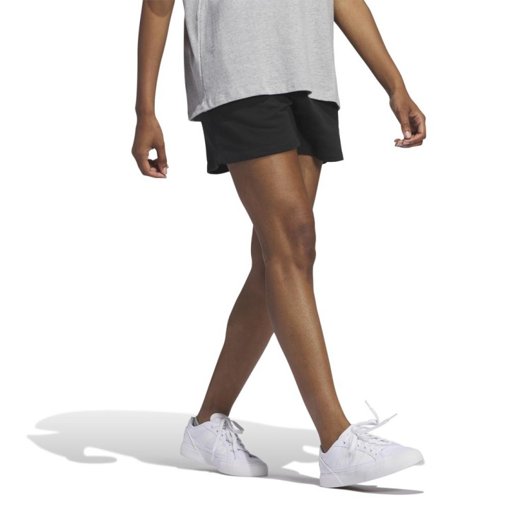 ADIDAS Originals Essentials Shorts Logo Piccolo Nero Donna