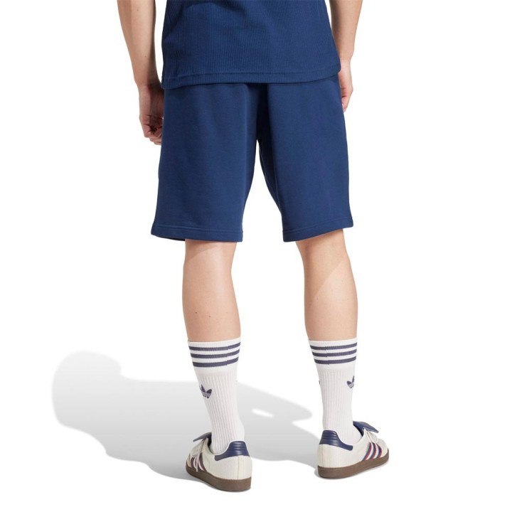 ADIDAS Originals Trefoil Essentials Shorts Logo Piccolo Blu Uomo