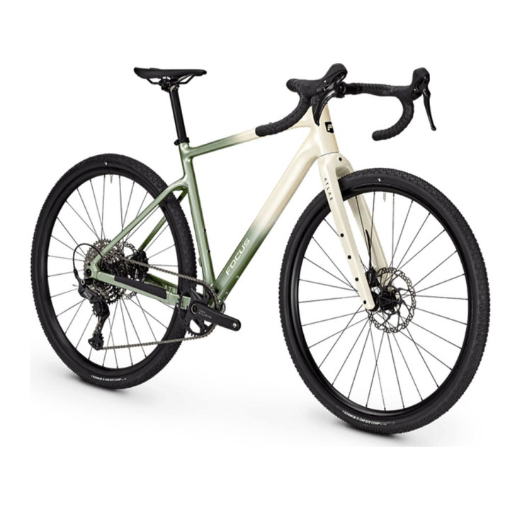 Focus Atlas 6.9 Grx820 2X12V Sprucegreen Black - Bici Gravel