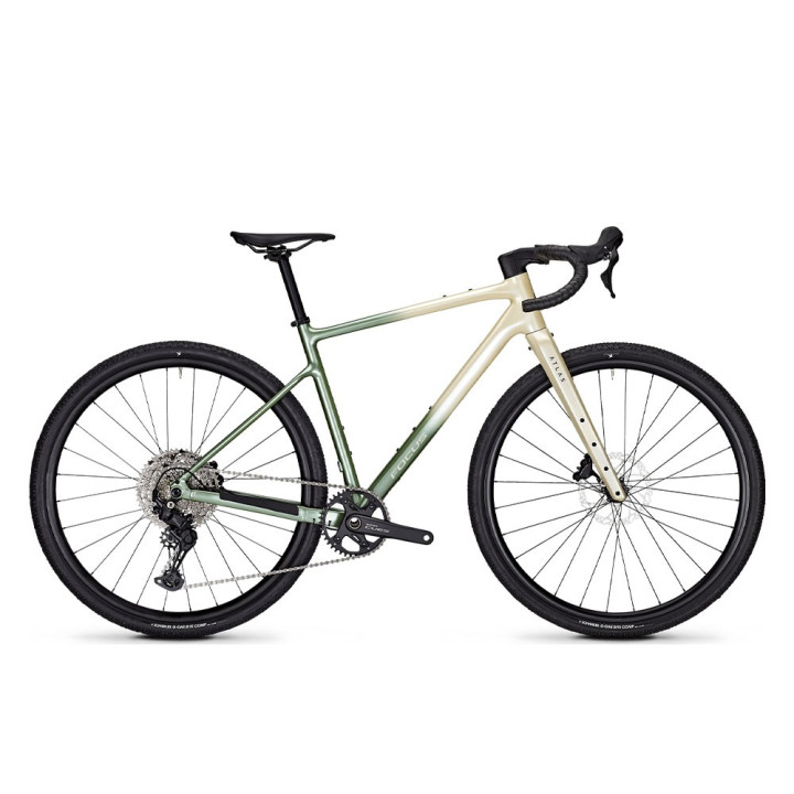 Focus Atlas 6.9 Grx820 2X12V Sprucegreen Black - Bici Gravel
