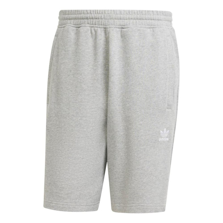 ADIDAS Originals Trefoil Essentials Shorts Logo Piccolo Grigio Uomo