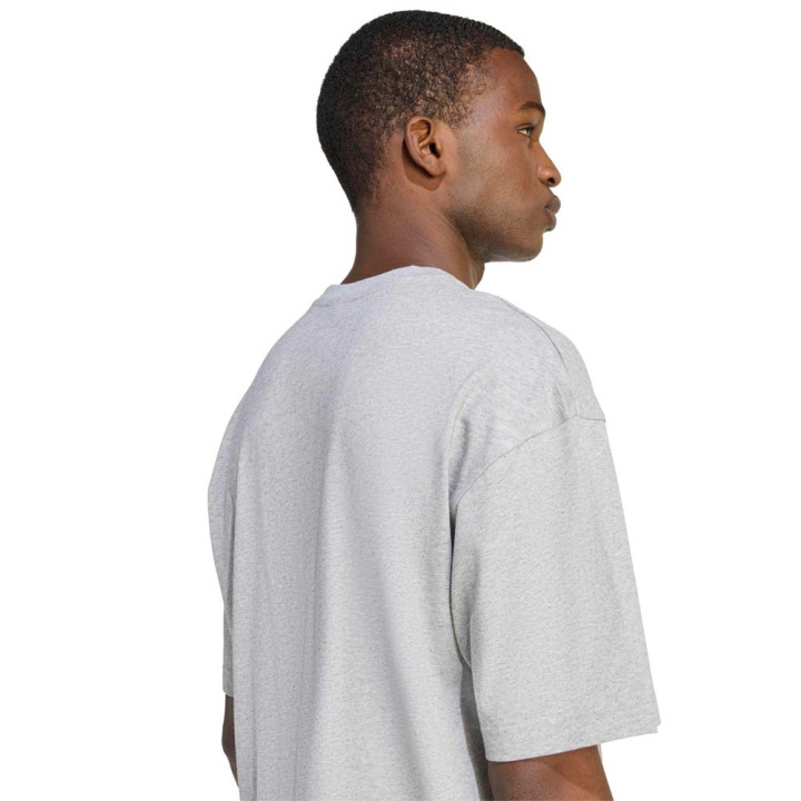 ADIDAS Originals Adicolor Trefoil T-Shirt Big Logo Grigio Uomo