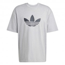 Adicolor Trefoil T-Shirt Big logo grigio