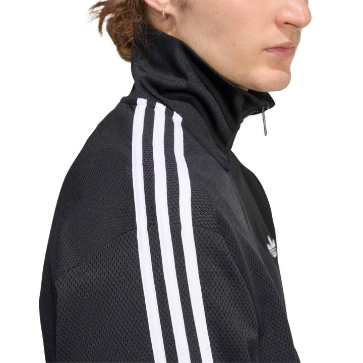 ADIDAS Originals Firebird Adicolor Giacca Con Cerniera Mesh Nero Uomo