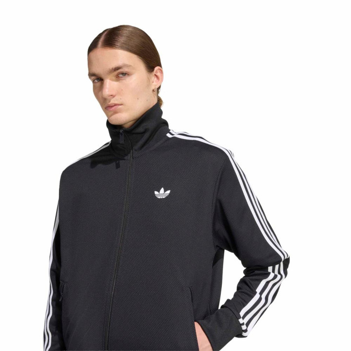 ADIDAS Originals Firebird Adicolor Giacca Con Cerniera Mesh Nero Uomo