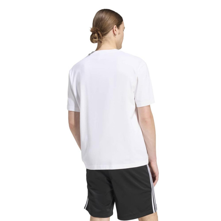 ADIDAS Originals Adicolor Trefoil T-Shirt Big Logo Bianco Uomo