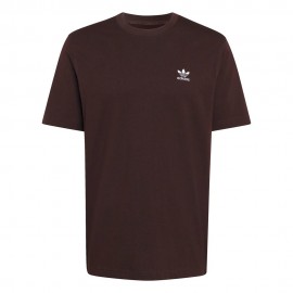 Trefoil Essentials T-Shirt logo Piccolo moro