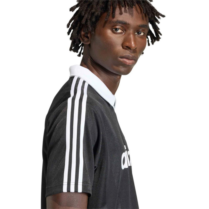 ADIDAS Originals Archive T-Shirt Adicolor Tessuto Tecnico Nero Uomo