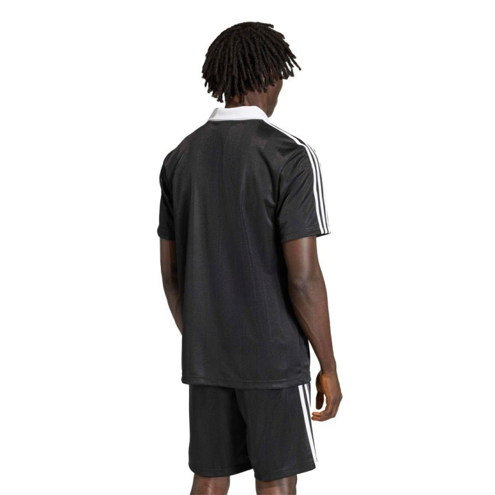 ADIDAS Originals Archive T-Shirt Adicolor Tessuto Tecnico Nero Uomo